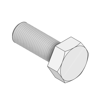M6X16HHCS-0 MODULAR SOLUTIONS M6X16 HEX HEAD CAP SCREW M6-1.0 X 16MM